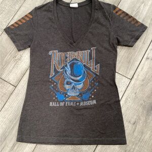 Rock & Roll Hall of Fame Charcoal Graphic Tee
